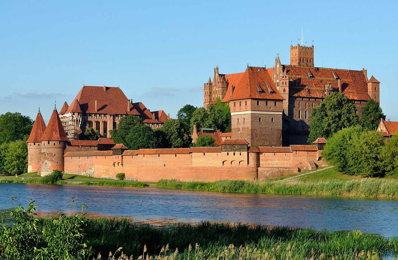 Malbork, le plus grand château en briques d’Europe